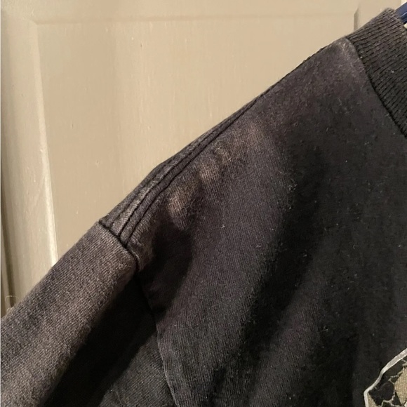 SLEDNECKS SNOWMOBILE Lot Of 2 BLACK T-SHIRTS Graphics Size Medium - Picture 9 of 10